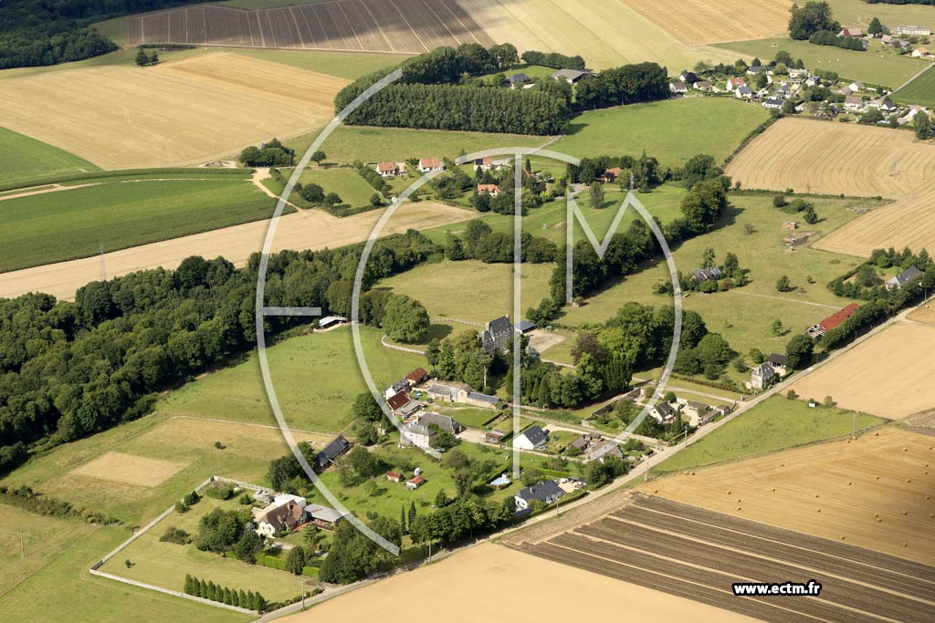 Photo arienne de Auberville-la-Campagne