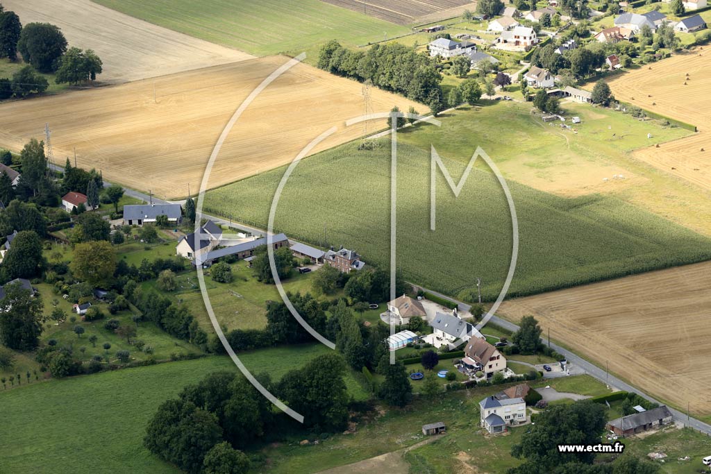 Photo arienne de Grand-Camp (les Communes)