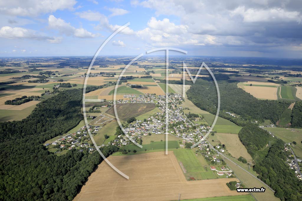Photo arienne de la Trinit-du-Mont