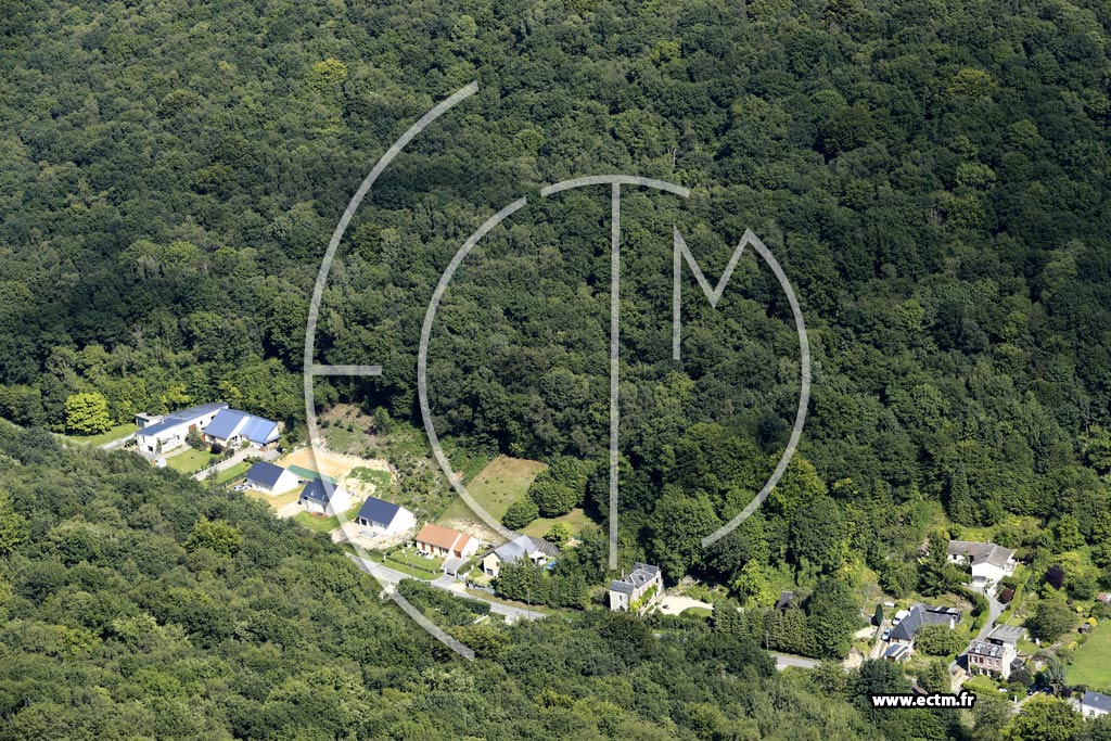 Photo arienne de La Trinit-du-Mont