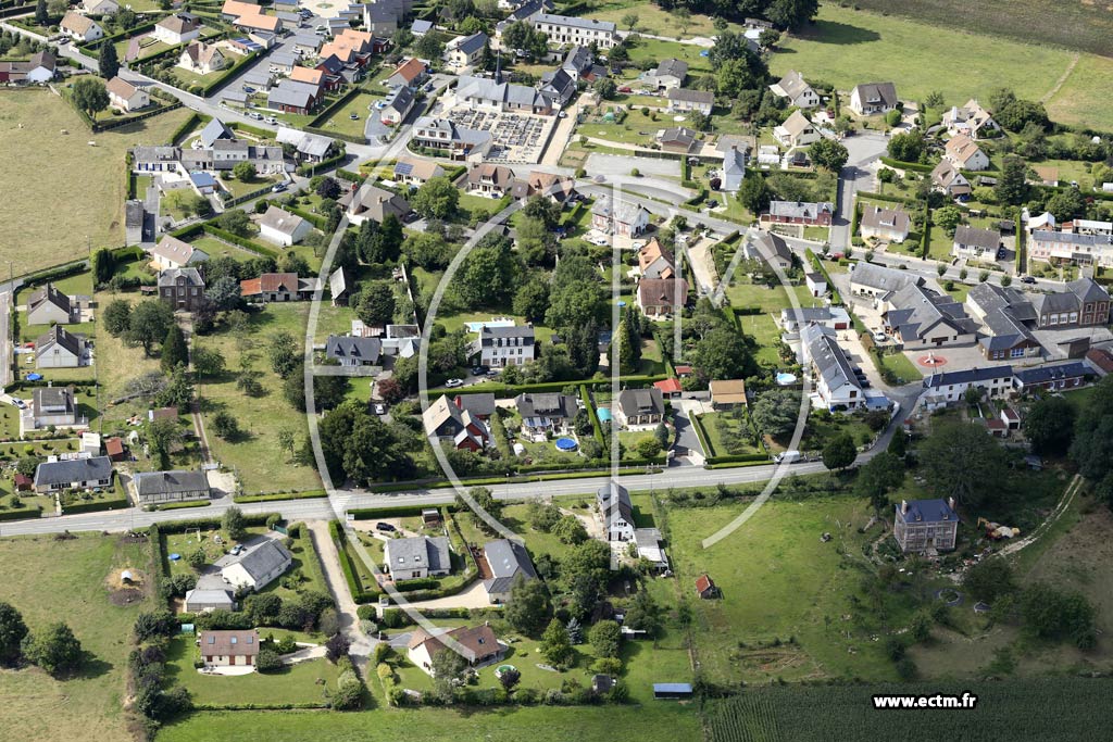 Photo arienne de La Trinit-du-Mont