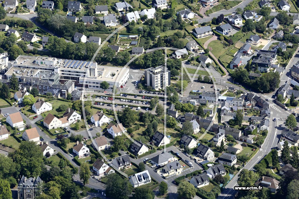 Photo arienne de Lillebonne