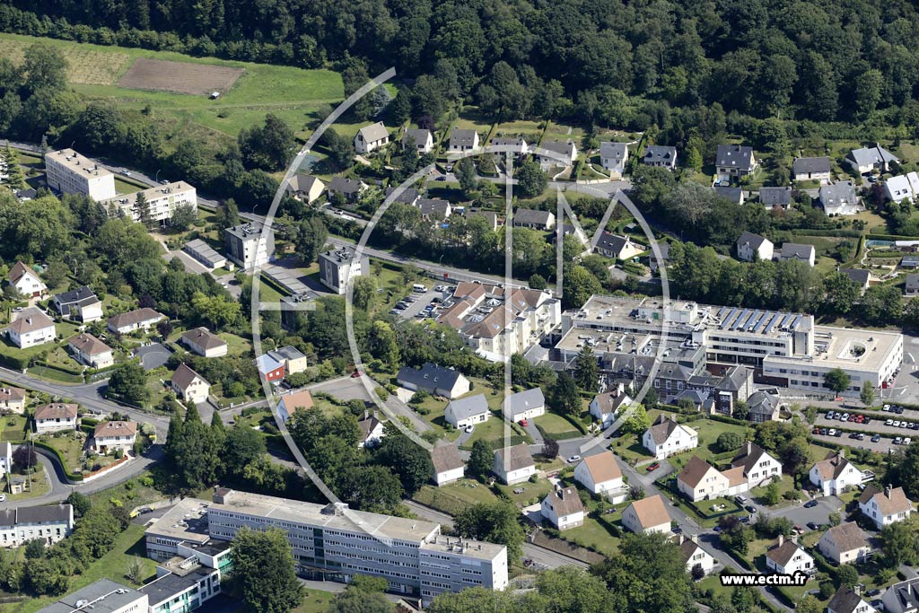 Photo arienne de Lillebonne