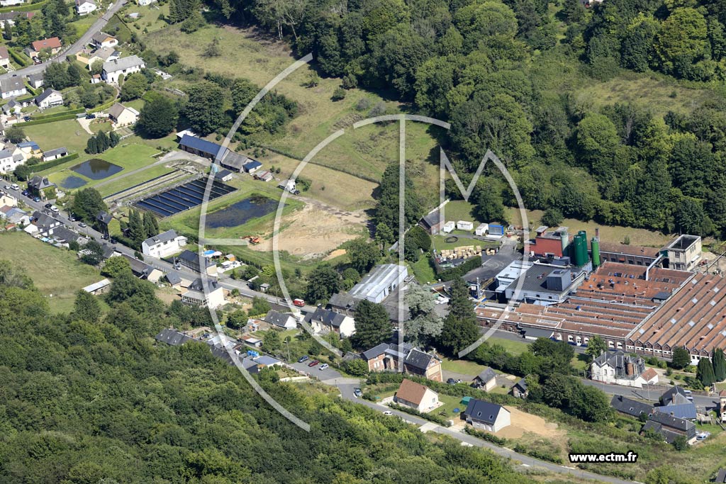 Photo arienne de Lillebonne (la Valle)