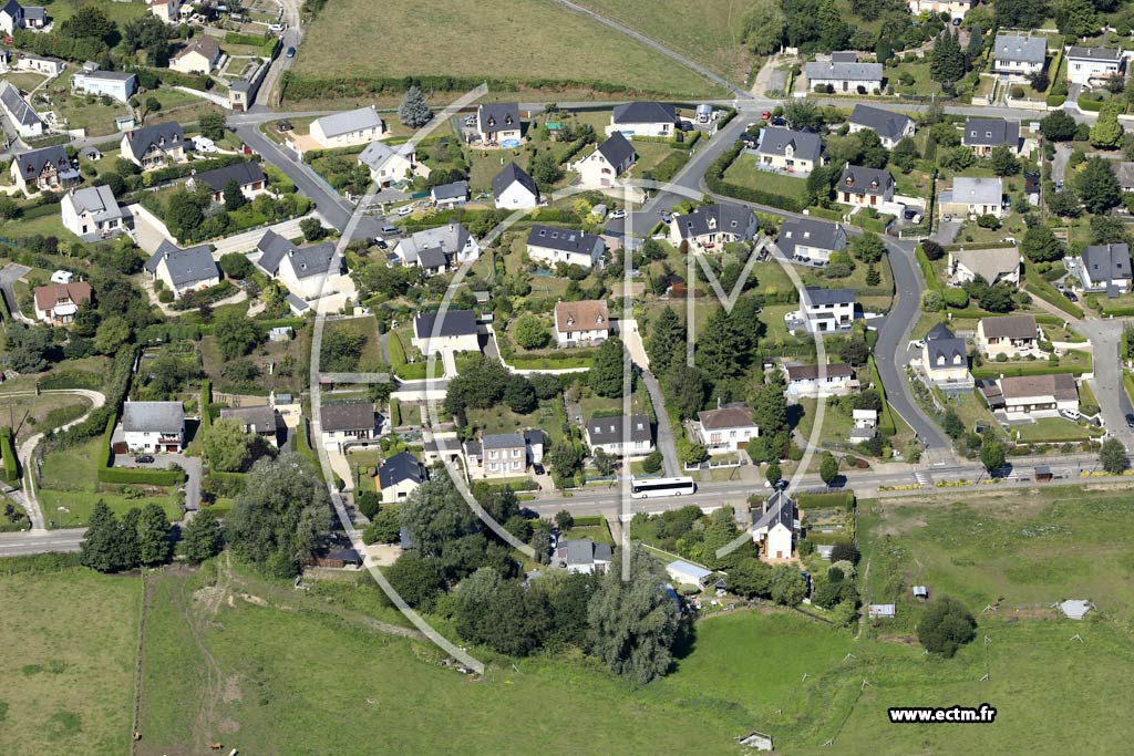 Photo arienne de Lillebonne (le Becquet)