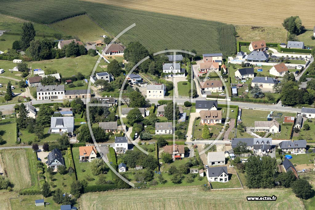 Photo arienne de Saint-Jean-de-Folleville