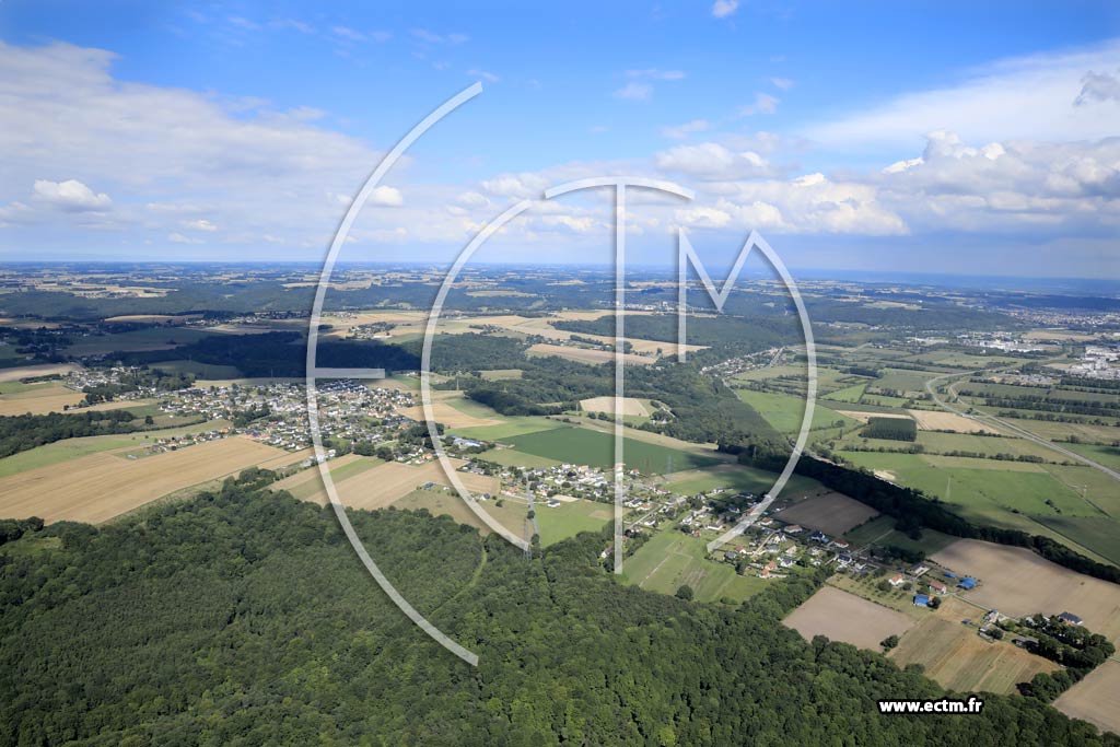 Photo arienne de Saint-Nicolas-de-la-Taille