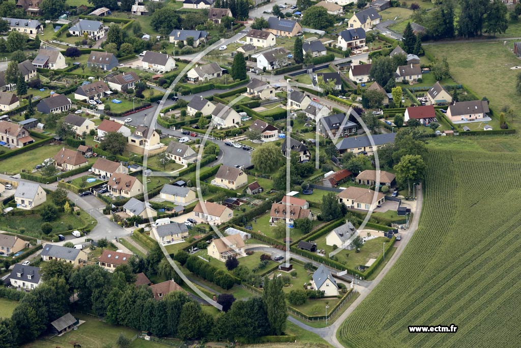 Photo arienne de Touffreville-la-Cable