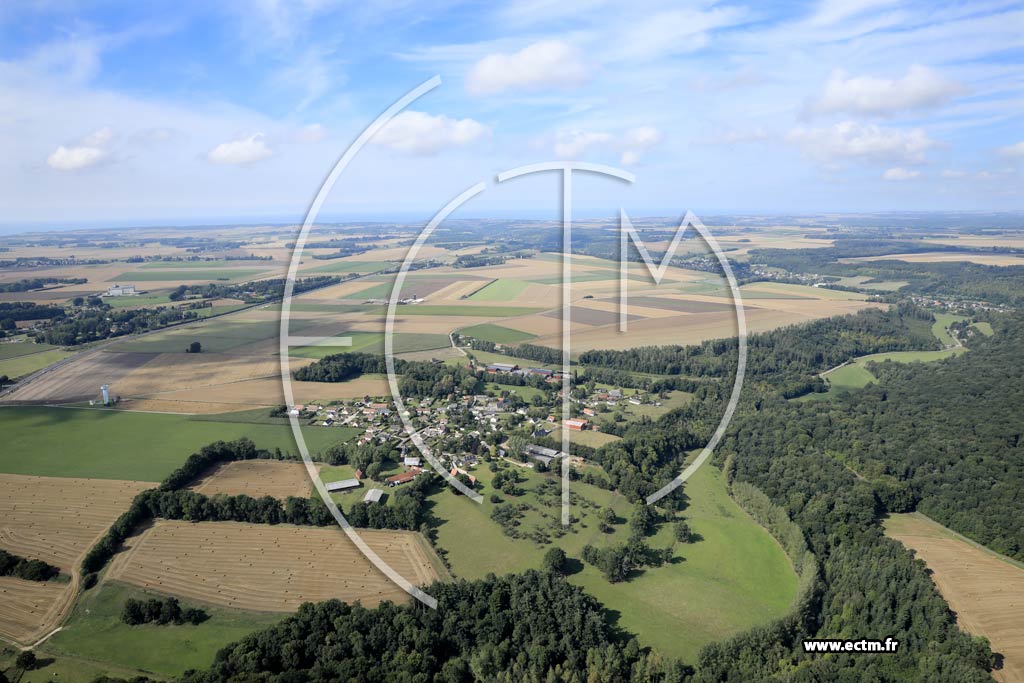 Photo arienne de Criquetot-sur-Longueville