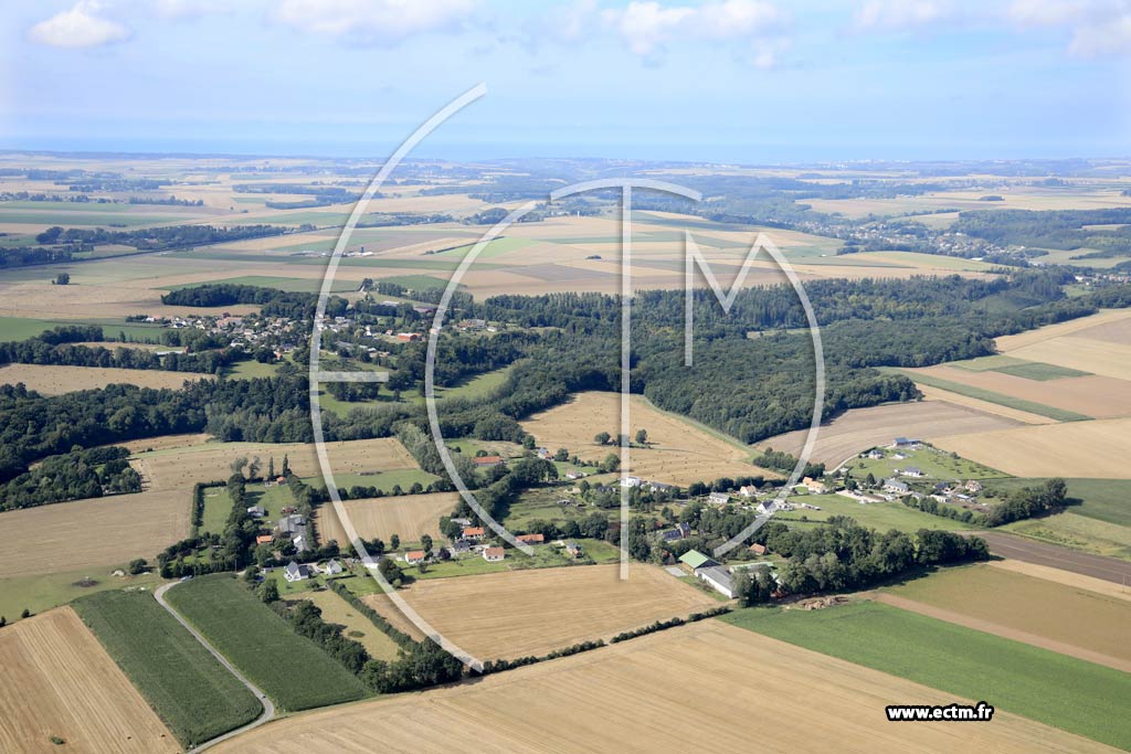 Photo arienne de Criquetot-sur-Longueville (Creppeville)