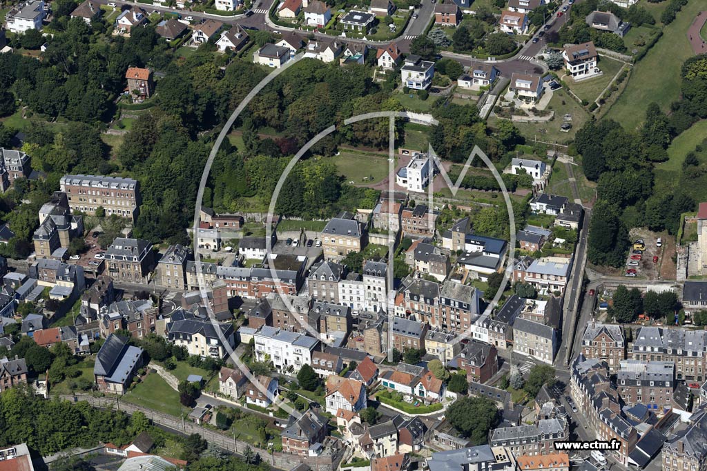 Photo arienne de Dieppe (Caude Cte)