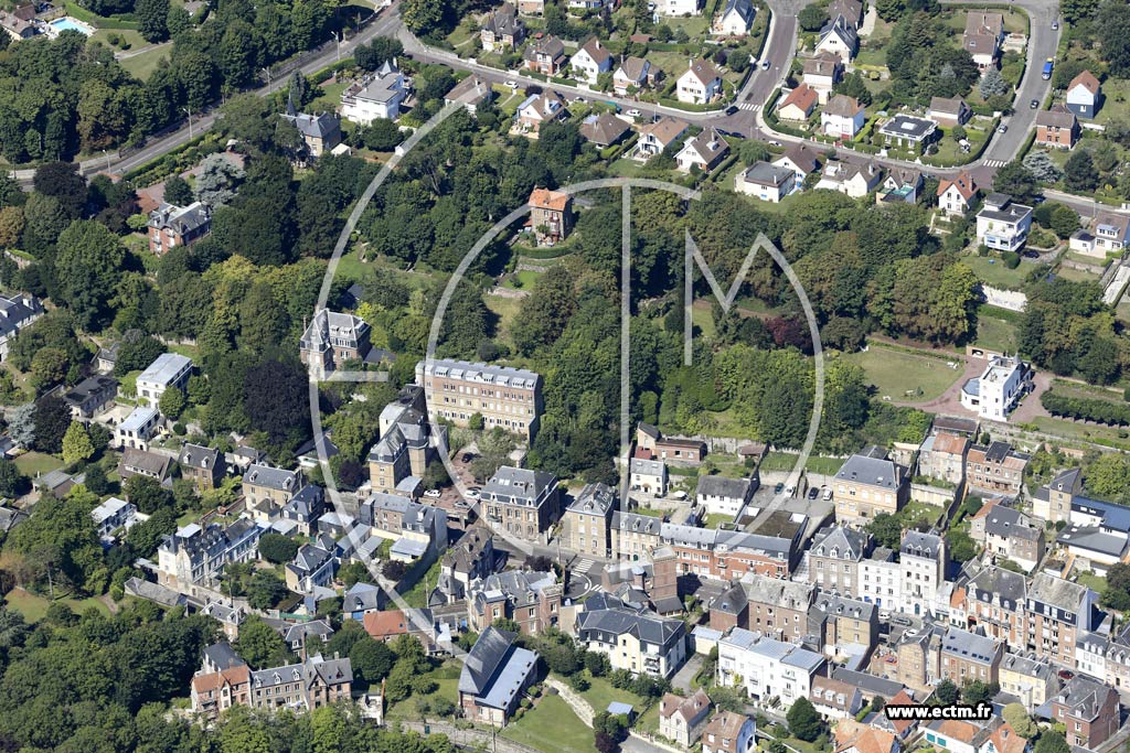 Photo arienne de Dieppe (Caude Cte)