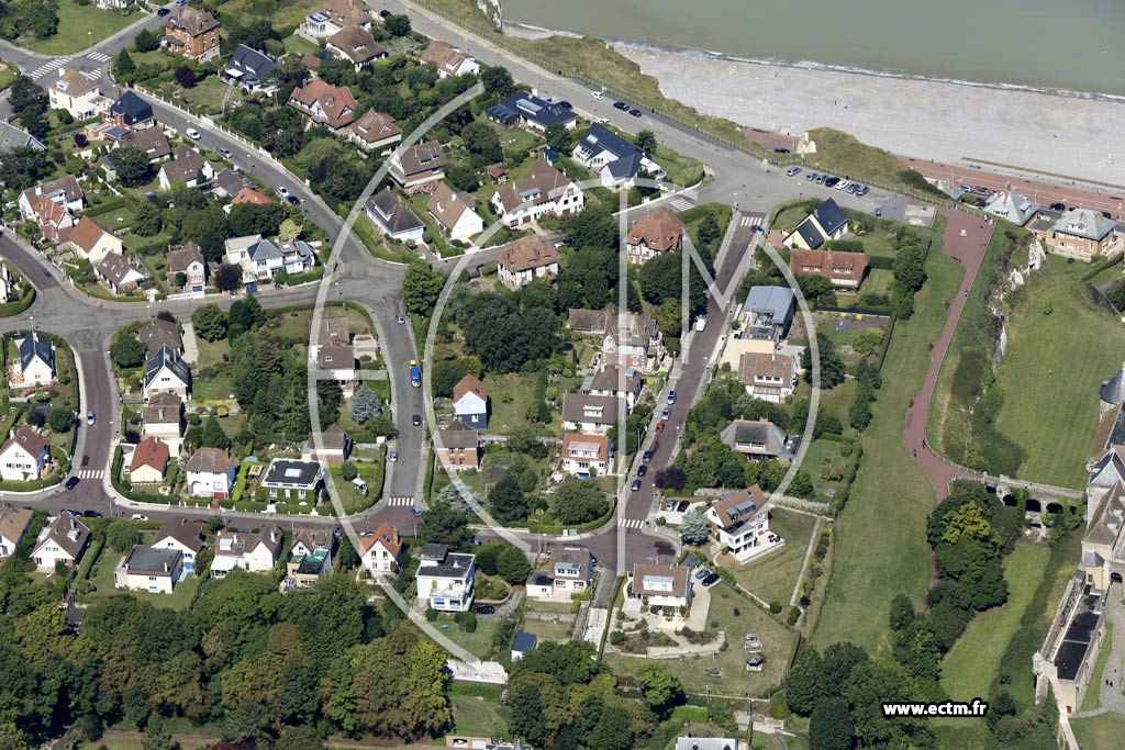 Photo arienne de Dieppe (Caude Cte)