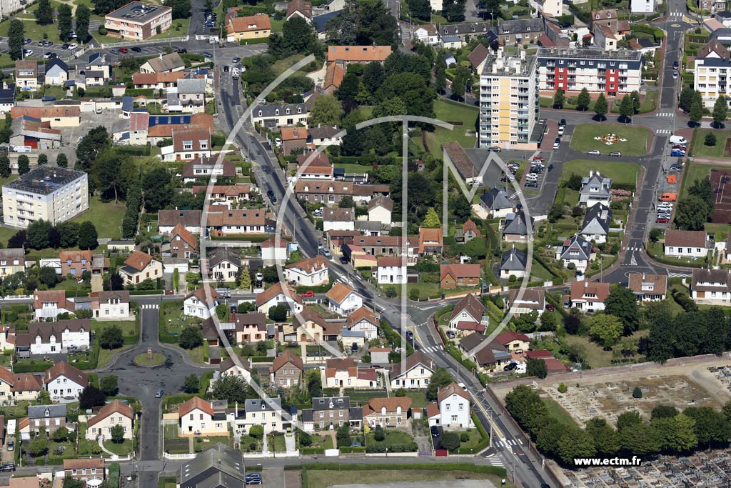 Photo arienne de Dieppe (Caude Cte)