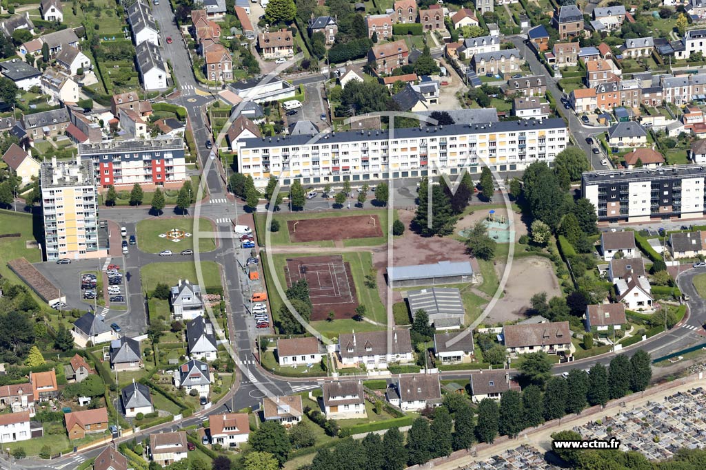 Photo arienne de Dieppe (Caude Cte)
