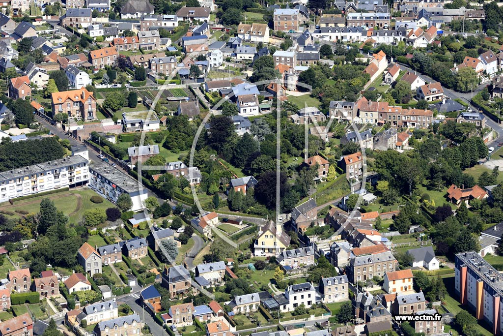 Photo arienne de Dieppe (Caude Cte)