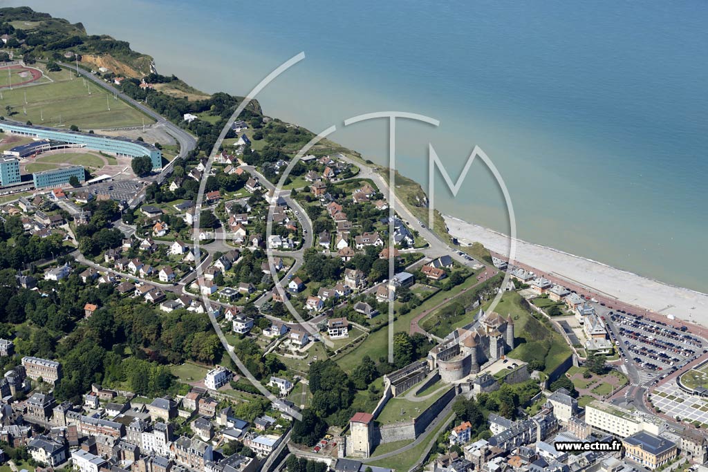 Photo arienne de Dieppe (Caude Cte)