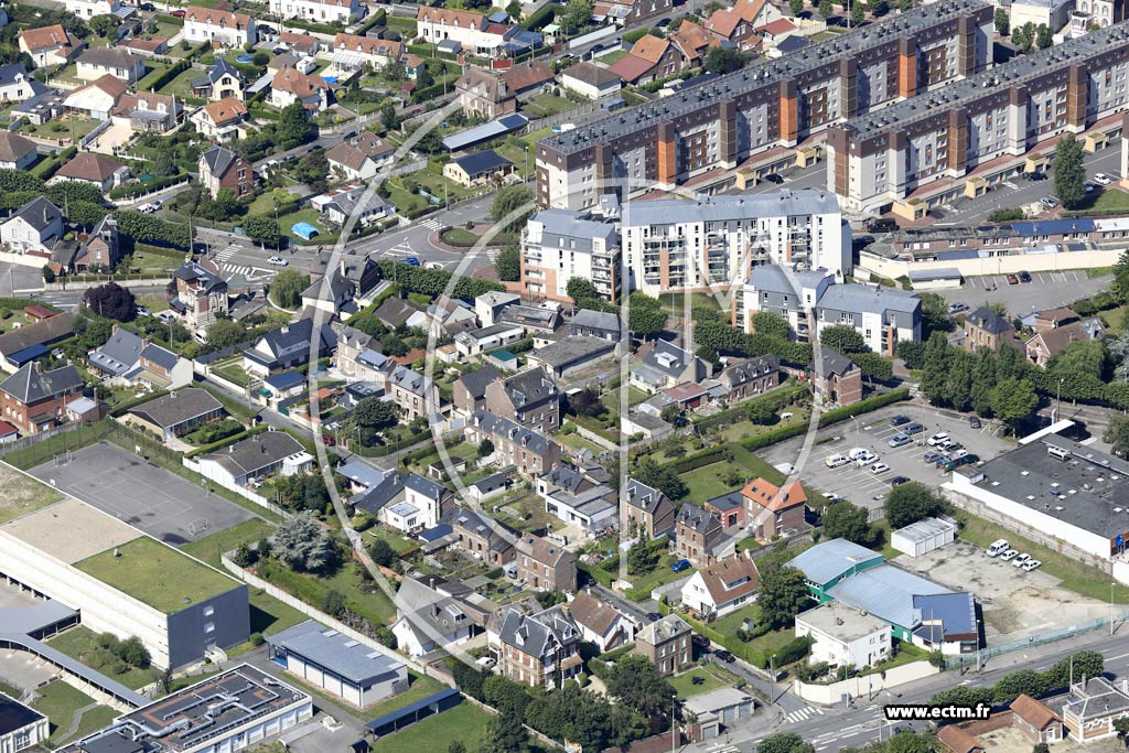 Photo arienne de Dieppe (Janval)