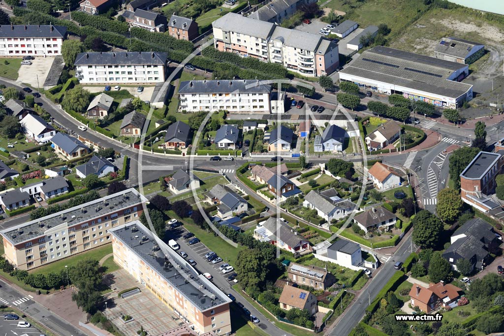 Photo arienne de Dieppe (Janval)