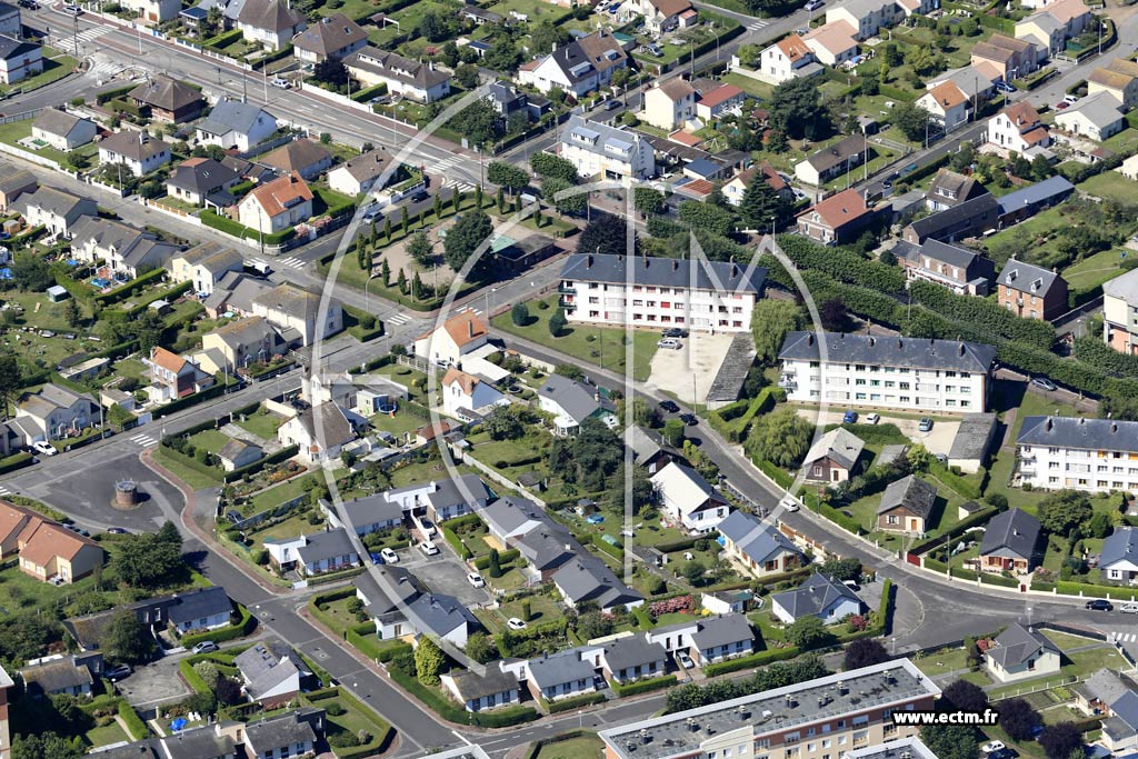 Photo arienne de Dieppe (Janval)