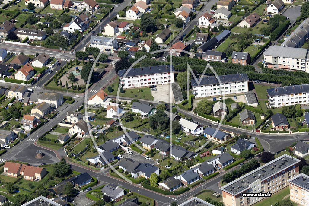 Photo arienne de Dieppe (Janval)