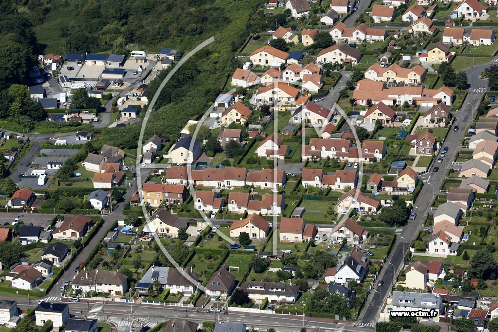 Photo arienne de Dieppe (Janval)