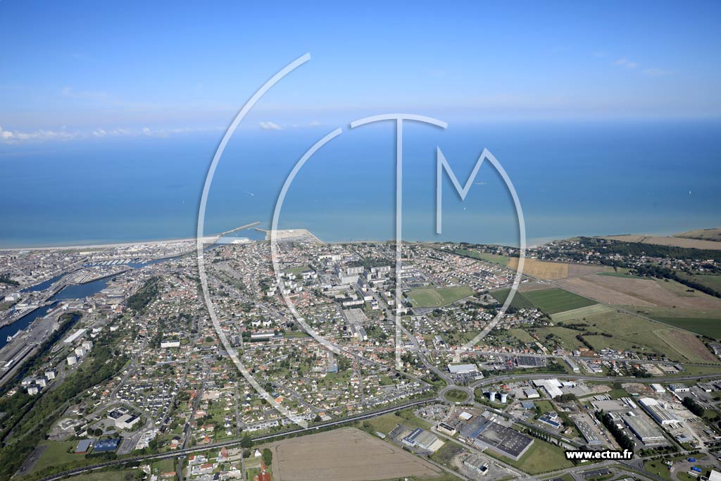Photo arienne de Dieppe (Neuville-ls-Dieppe)