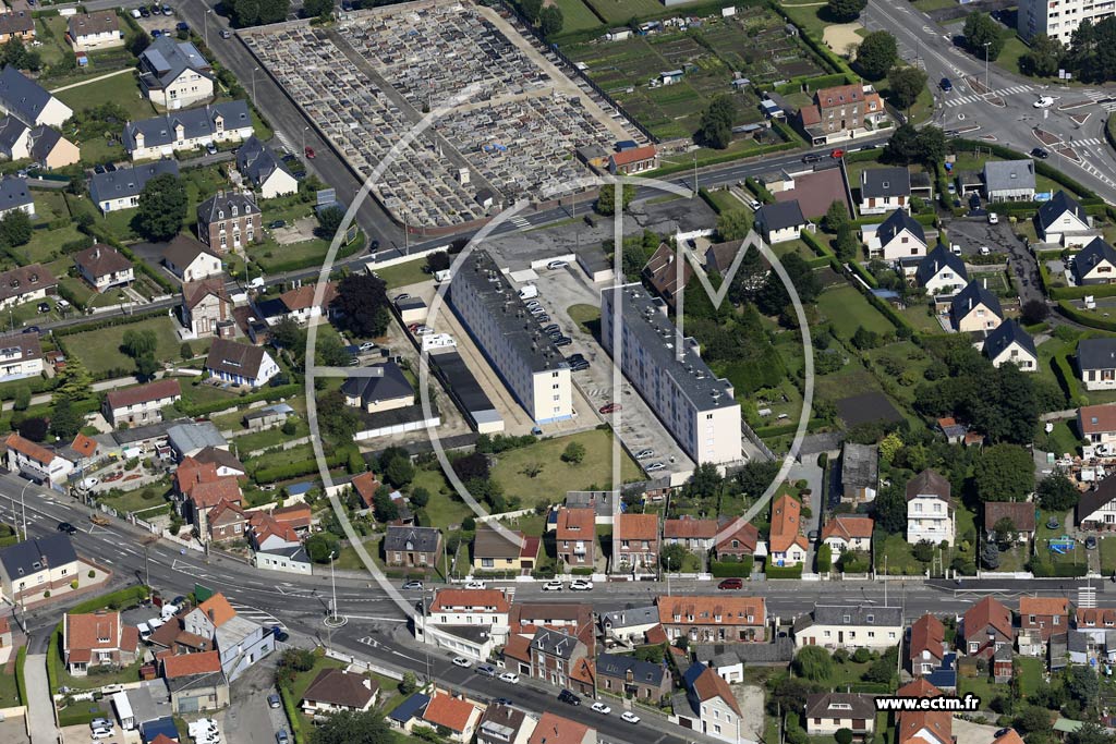 Photo arienne de Dieppe (Neuville-ls-Dieppe)