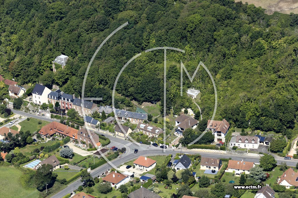 Photo arienne de Dieppe (Puys)