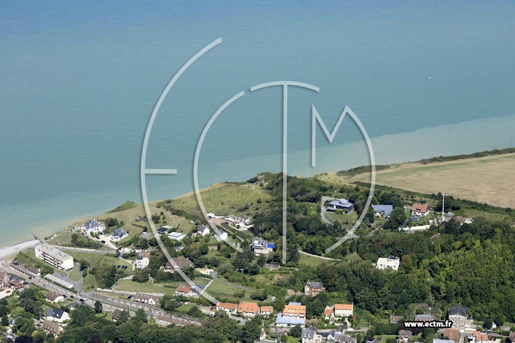 Photo arienne de Dieppe (Puys)