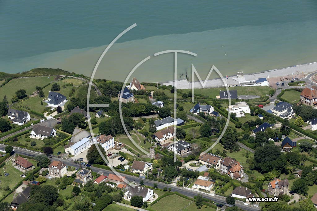 Photo arienne de Dieppe (Puys)