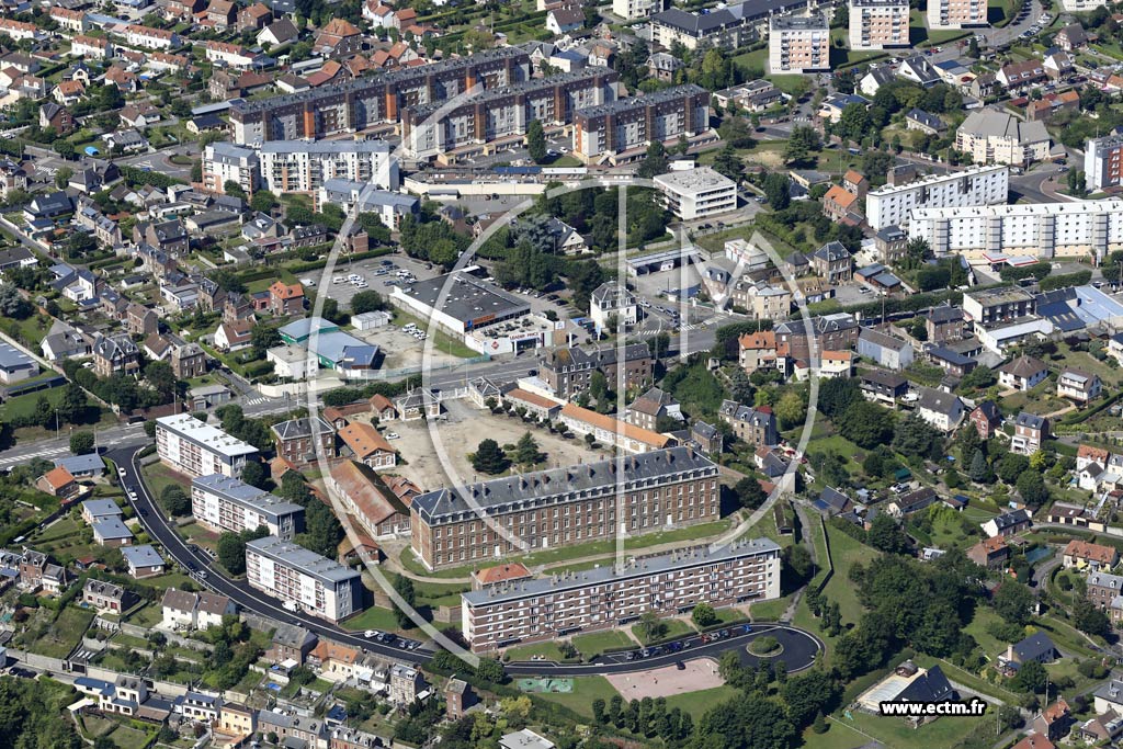 Photo arienne de Dieppe (Saint-Pierre)