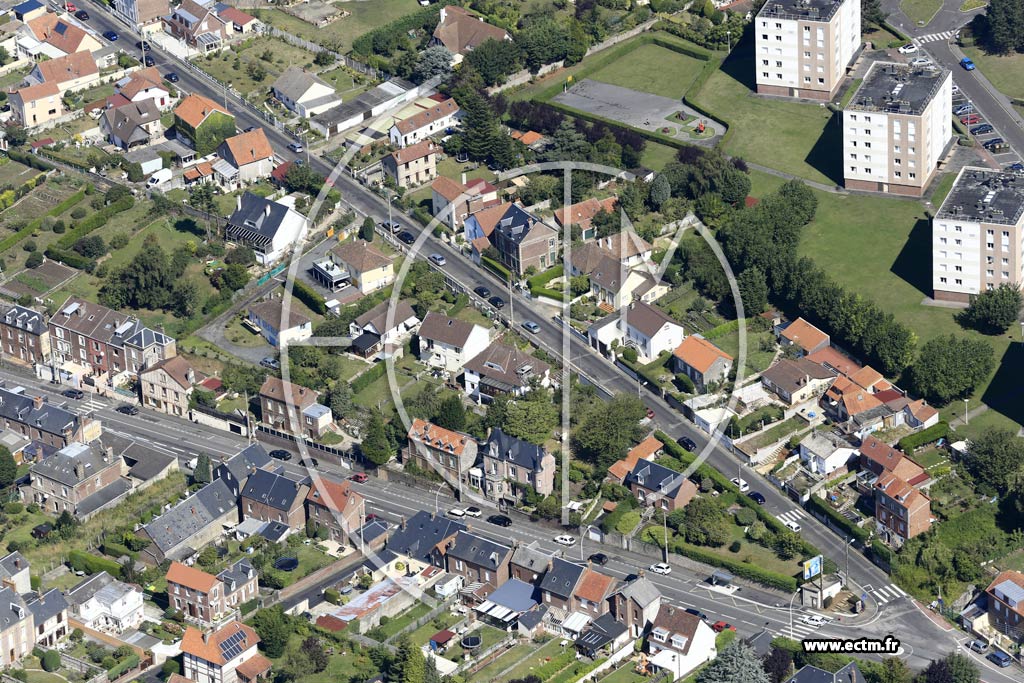 Photo arienne de Dieppe (Vieux Neuville)