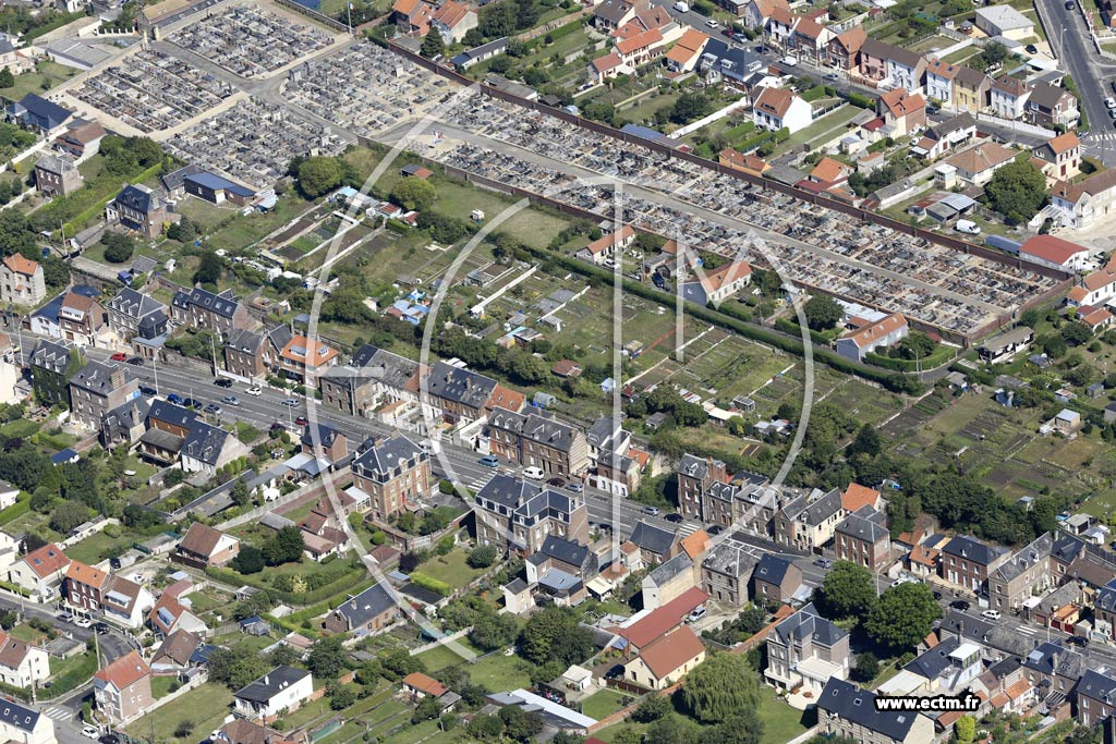 Photo arienne de Dieppe (Vieux Neuville)