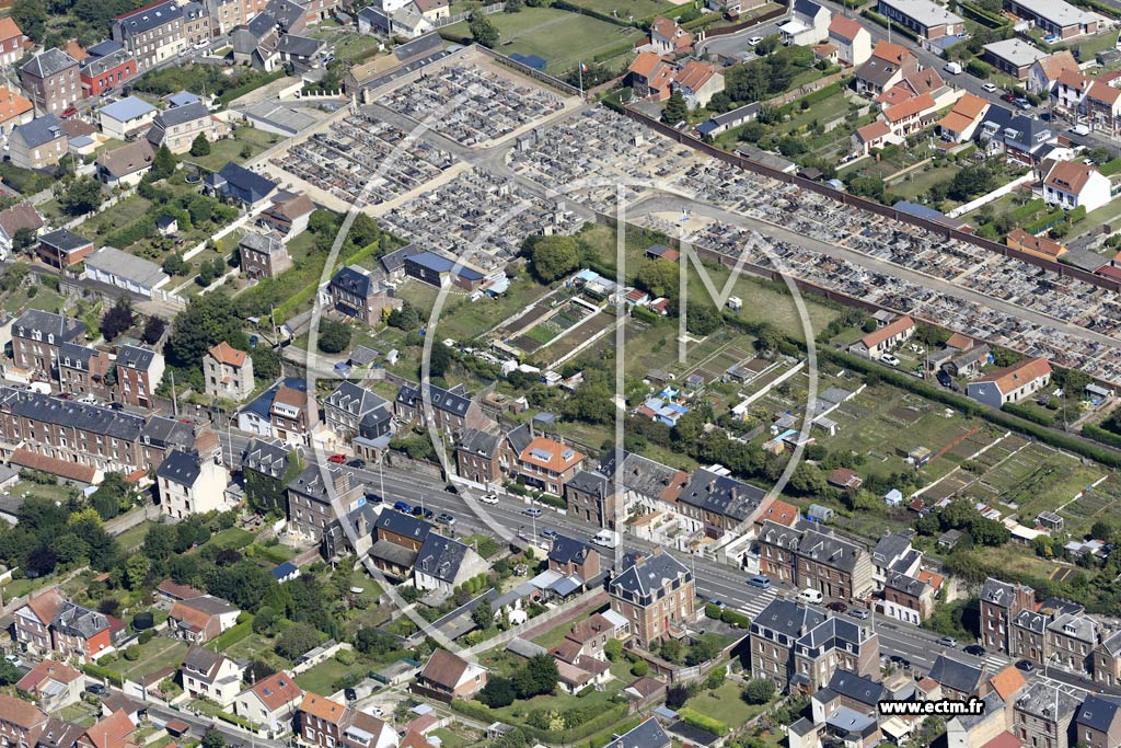 Photo arienne de Dieppe (Vieux Neuville)
