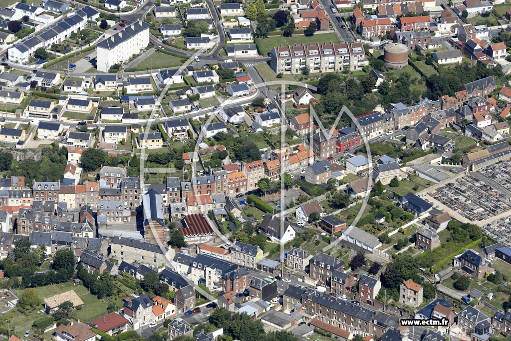 Photo arienne de Dieppe (Vieux Neuville)