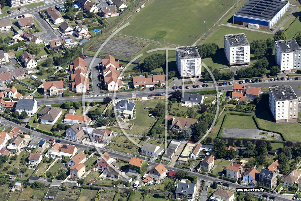 Photo arienne de Dieppe (Vieux Neuville)