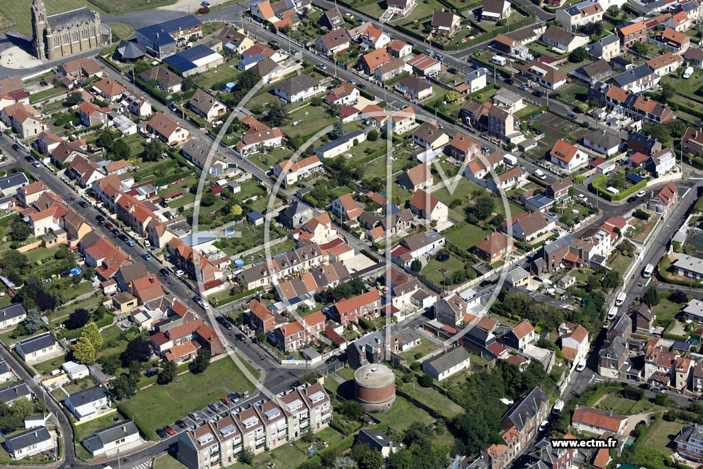 Photo arienne de Dieppe (Vieux Neuville)