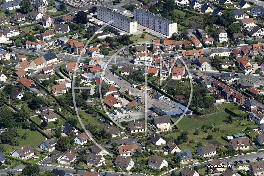 Photo arienne de Dieppe (Vieux Neuville)