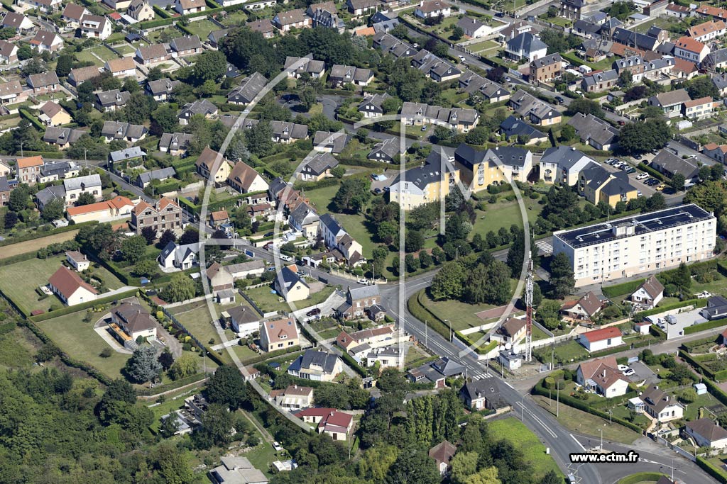Photo arienne de Dieppe (Vieux Neuville)