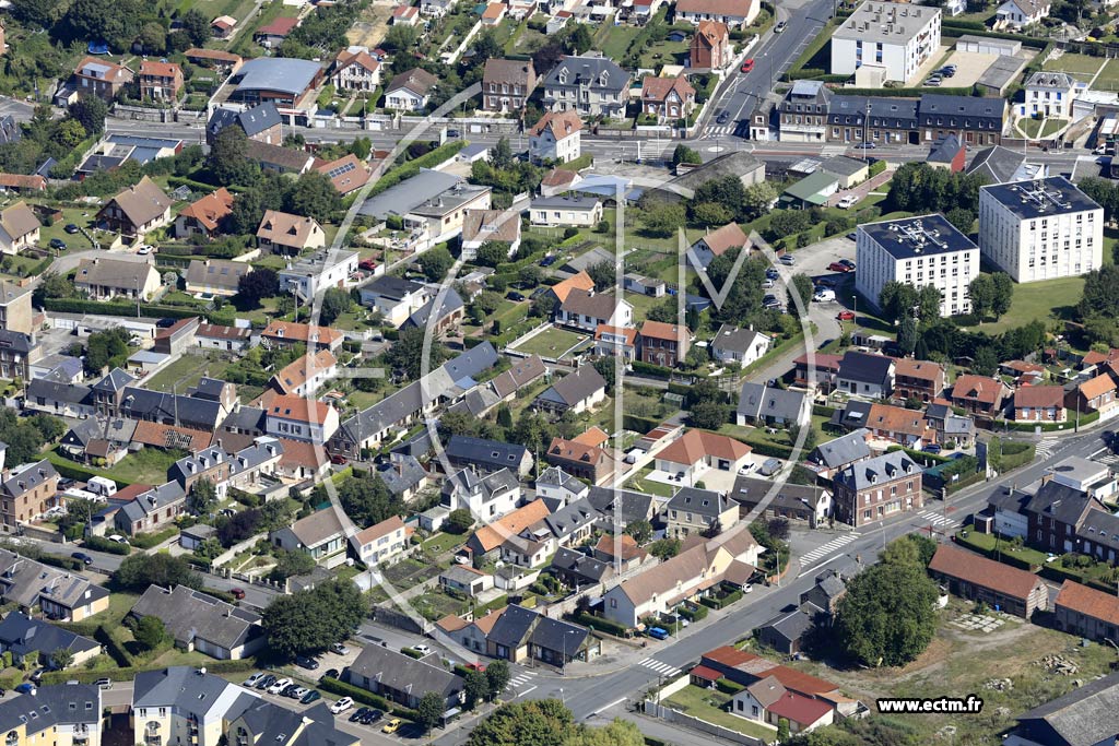 Photo arienne de Dieppe (Vieux Neuville)