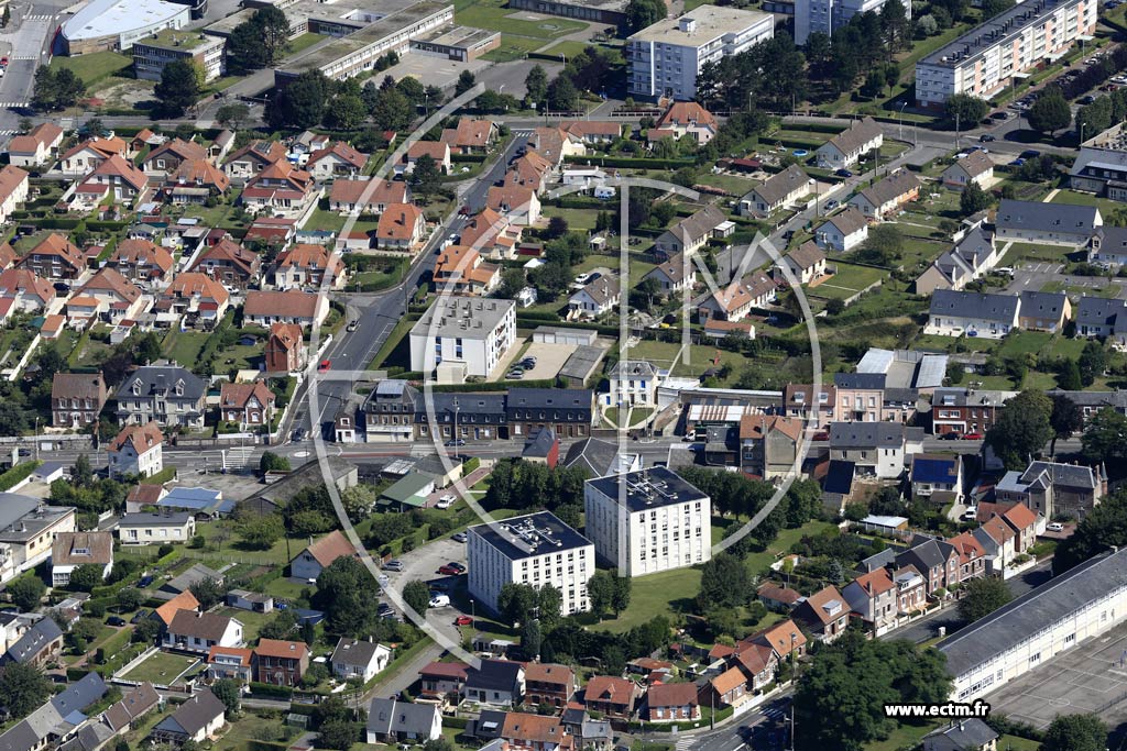 Photo arienne de Dieppe (Vieux Neuville)