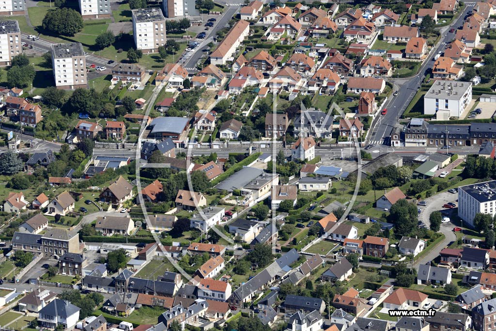 Photo arienne de Dieppe (Vieux Neuville)