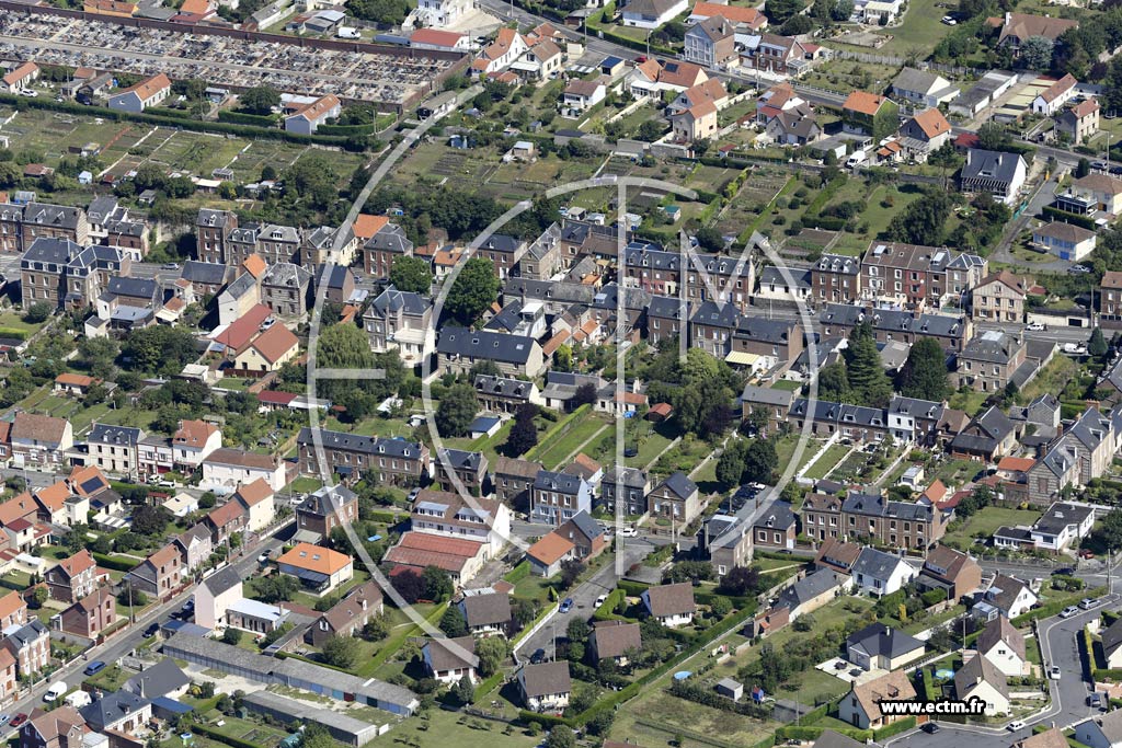Photo arienne de Dieppe (Vieux Neuville)