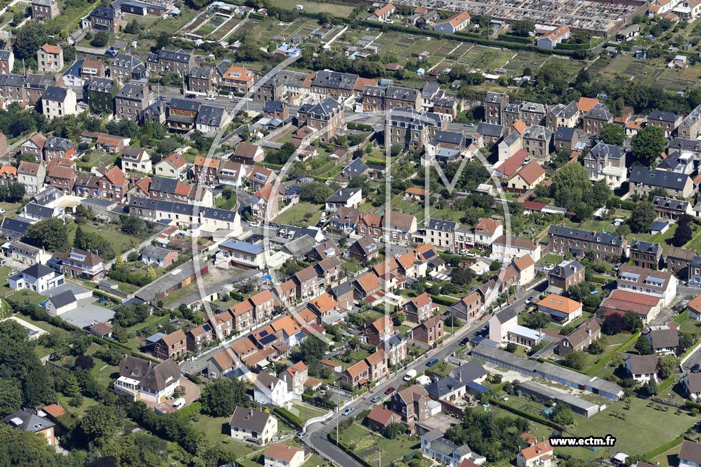 Photo arienne de Dieppe (Vieux Neuville)