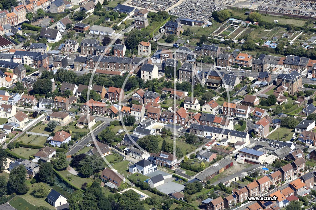 Photo arienne de Dieppe (Vieux Neuville)