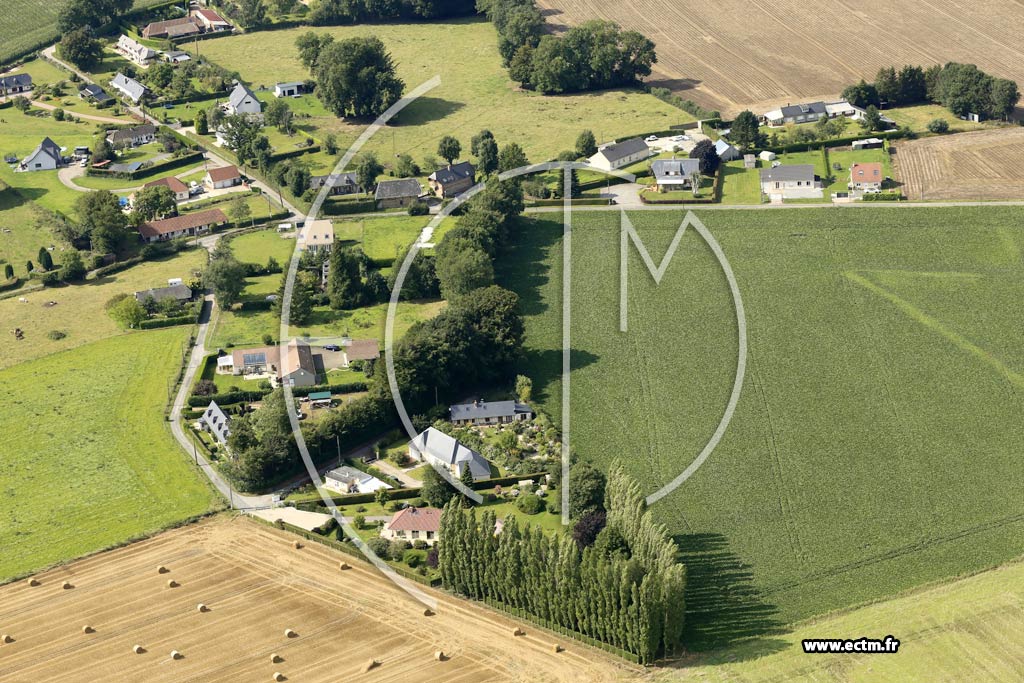 Photo arienne de Gonneville-sur-Scie (Carcuit)