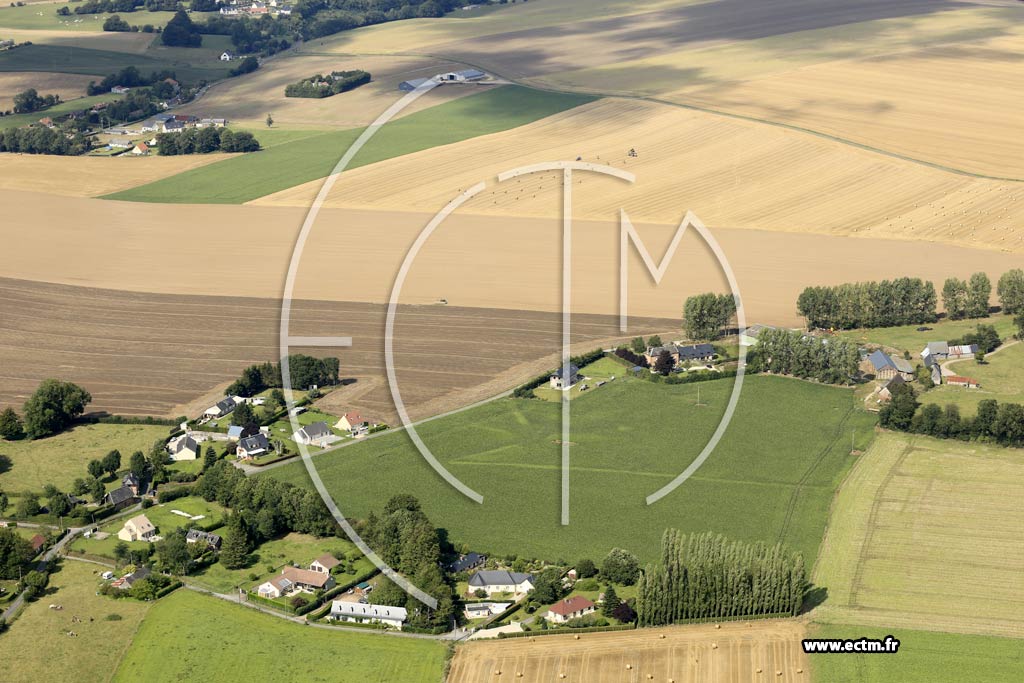 Photo arienne de Gonneville-sur-Scie (Carcuit)