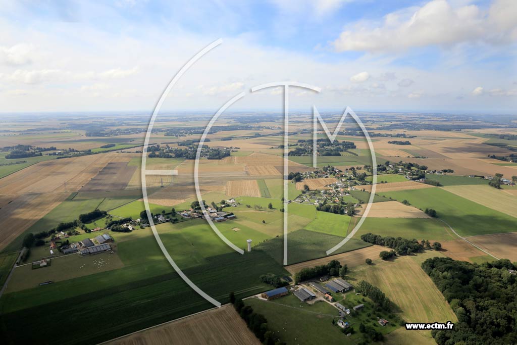 Photo arienne de Heugleville-sur-Scie (Beauchamp - Porion - Beau Soleil)