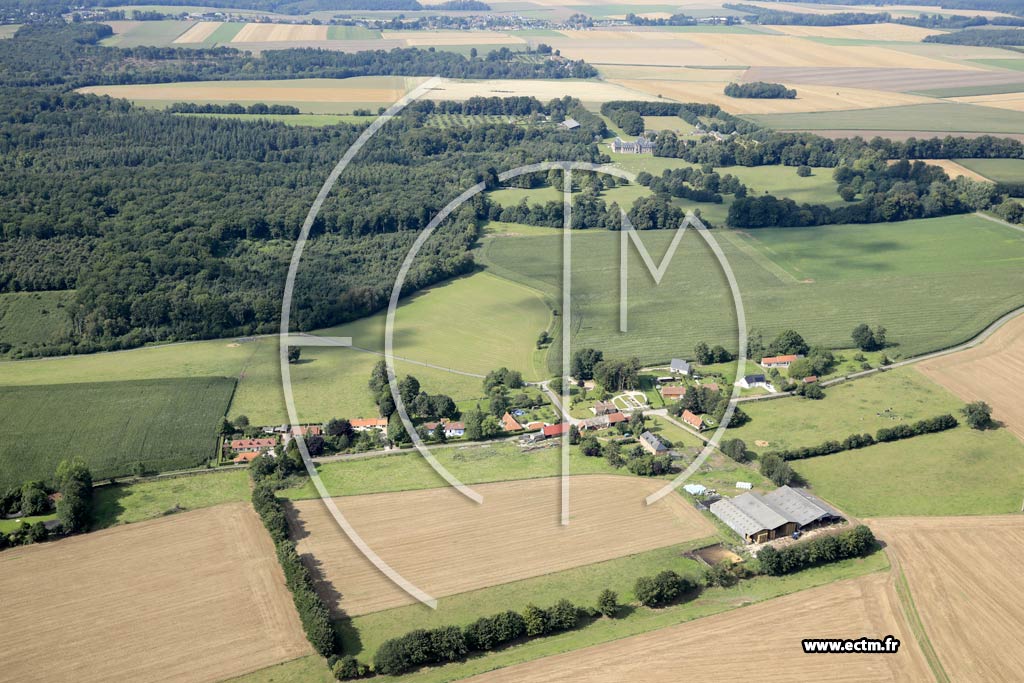 Photo arienne de Les Cent-Acres